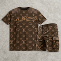 LV | Premium T-Shirt & Cargo Shorts Set CB240-LV-HYT-TT-13062504