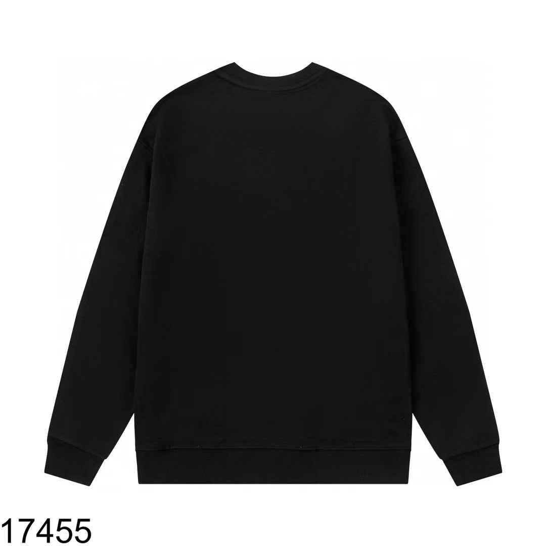Classic Cotton Thickened 320g Casual Round Neck Pullover Sweatshirt XC0823092009