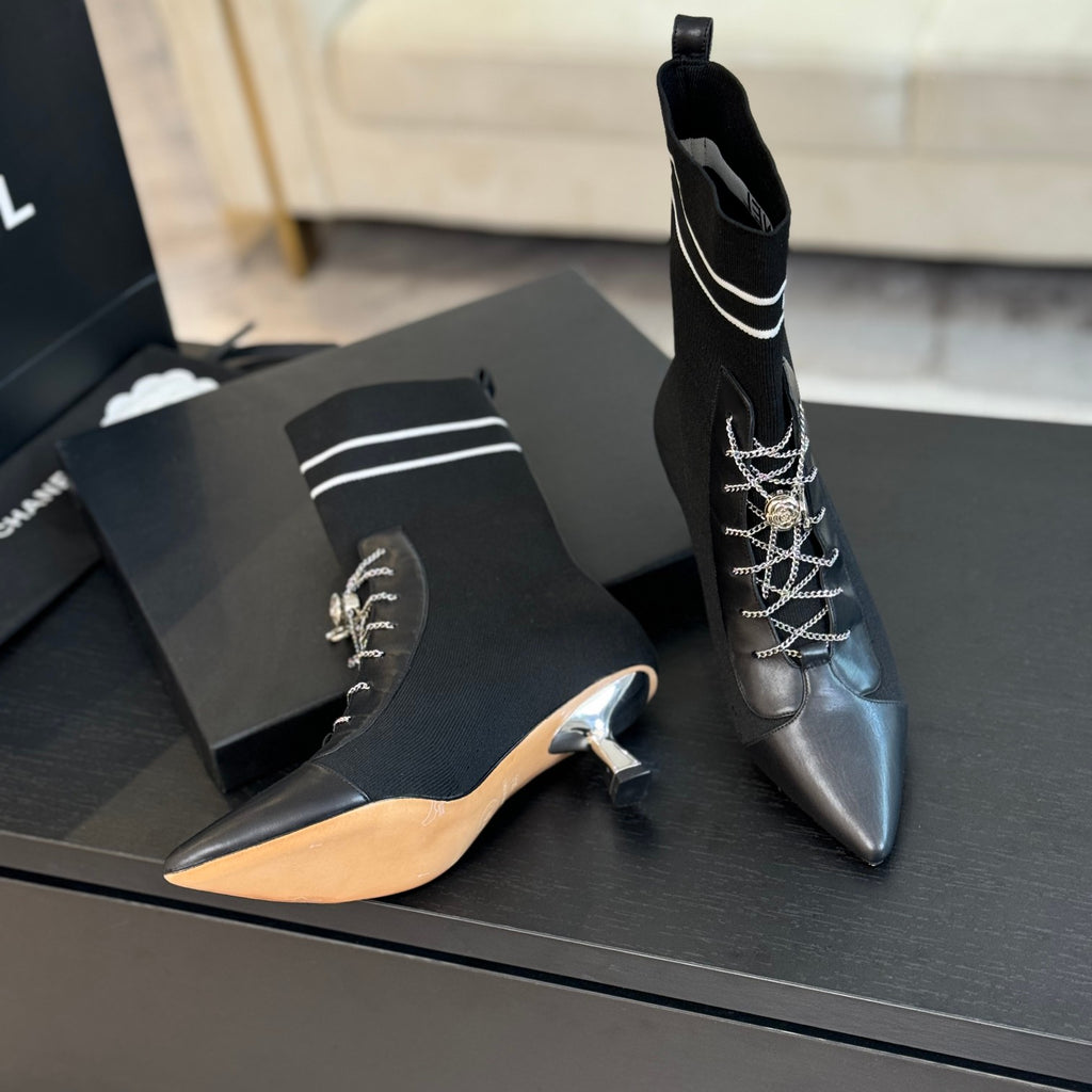 25ss new fashionable sock boots 0725090806