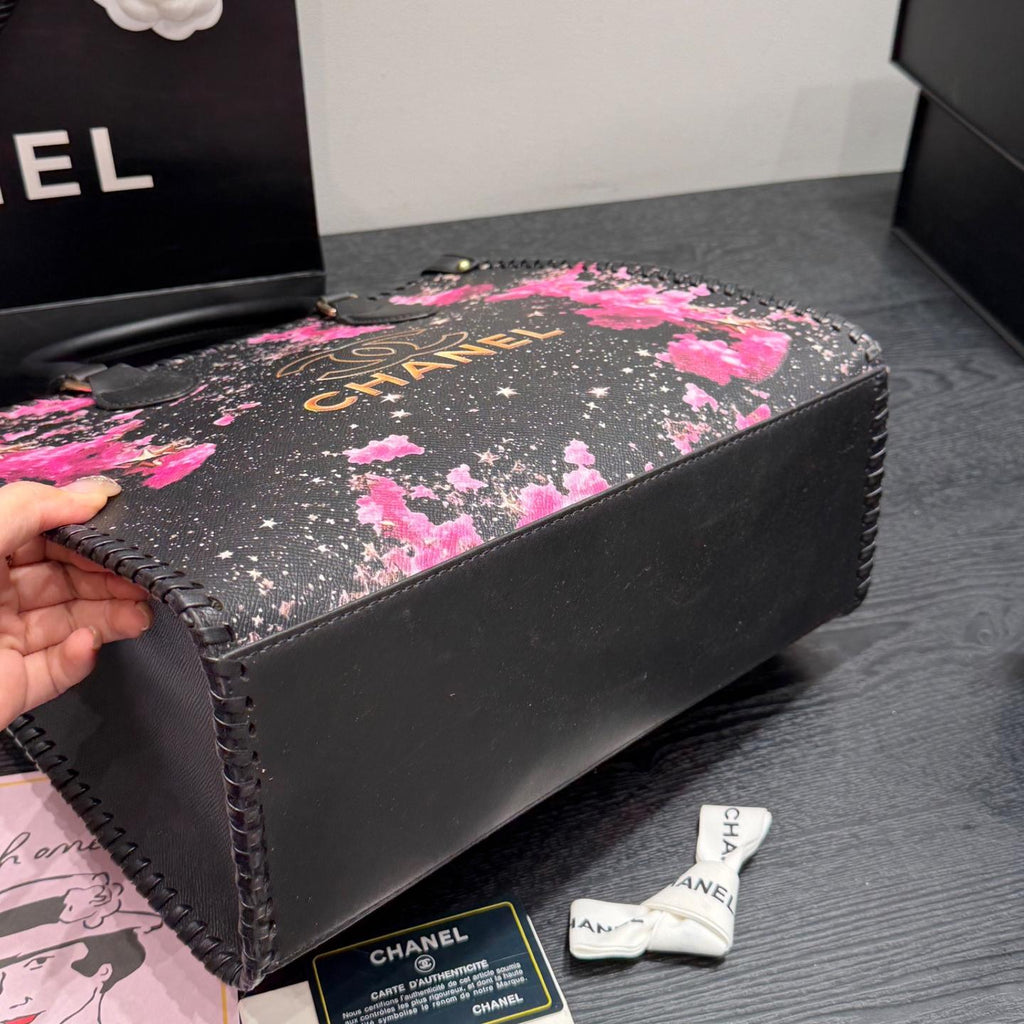 26SS New Women's Floral Graffiti Bag 0726031008