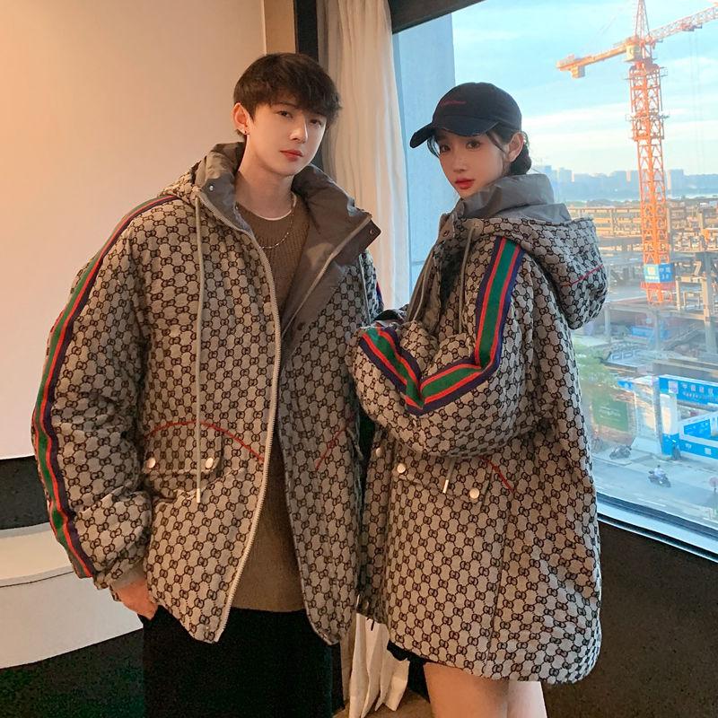 Thickened warm loose down jacket 0823120803