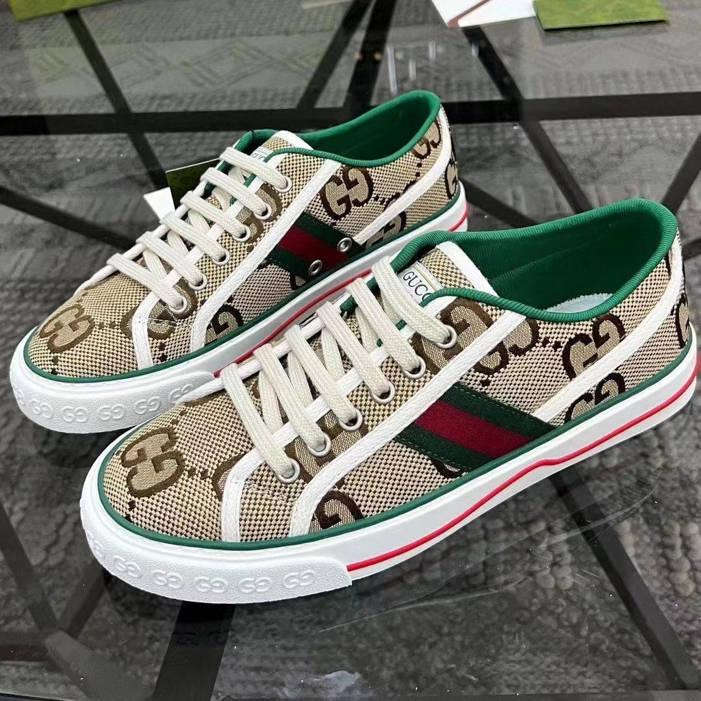 Couple Canvas Print Retro Casual Sneakers