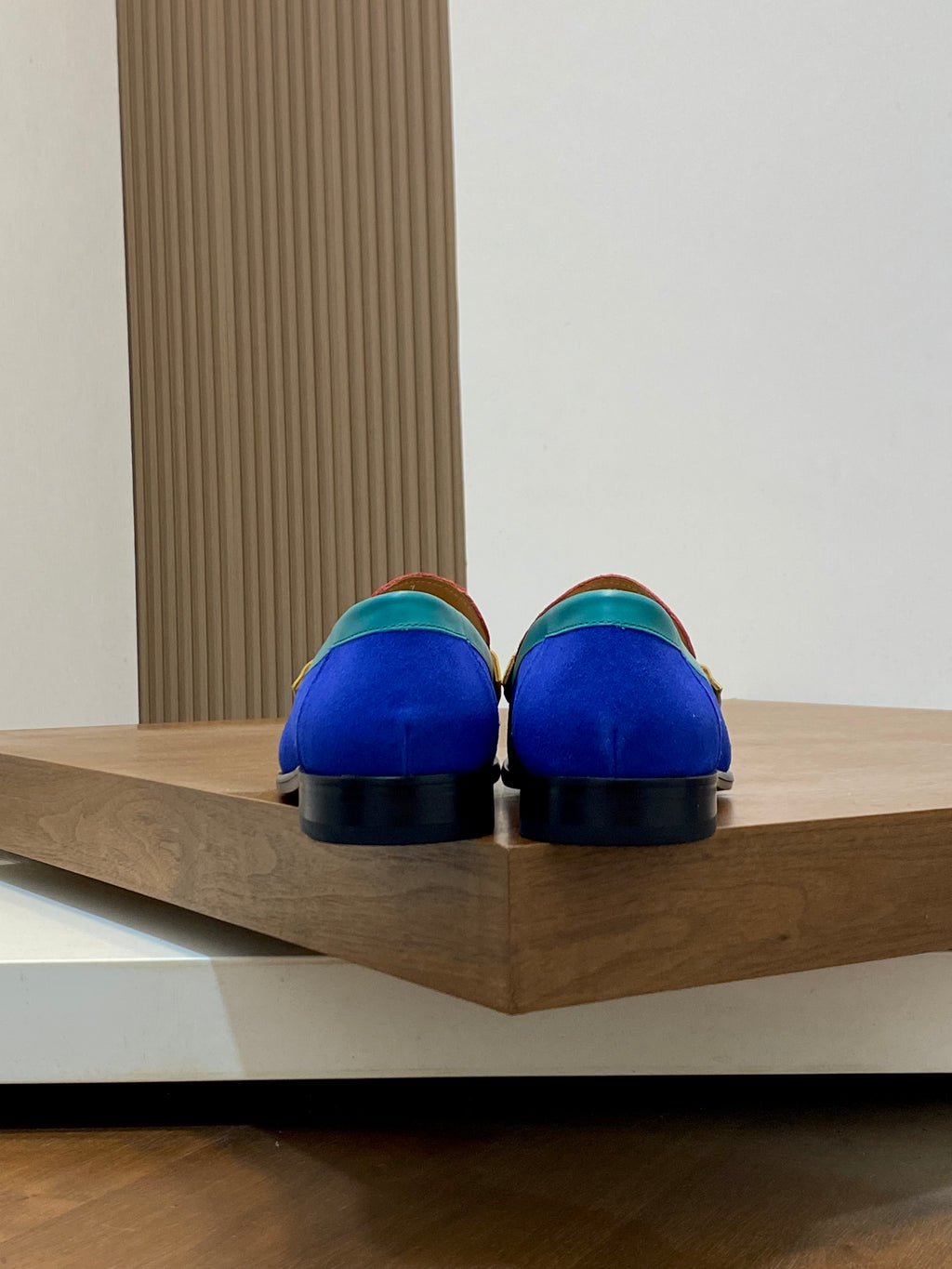 New stylish color-blocked casual loafers 0726041001