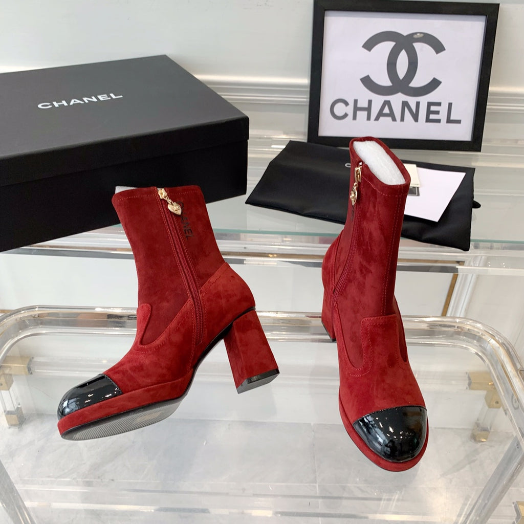 Fashion Cashmere High Heel Boots 0724102316