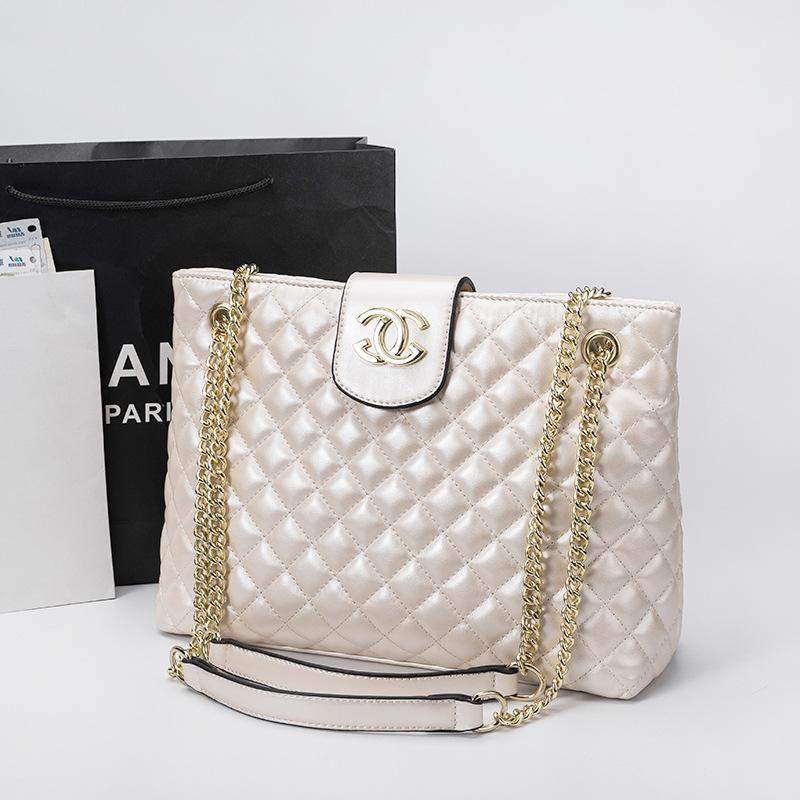 Diamond Chain Bag Genuine Leather Bag 0823112810