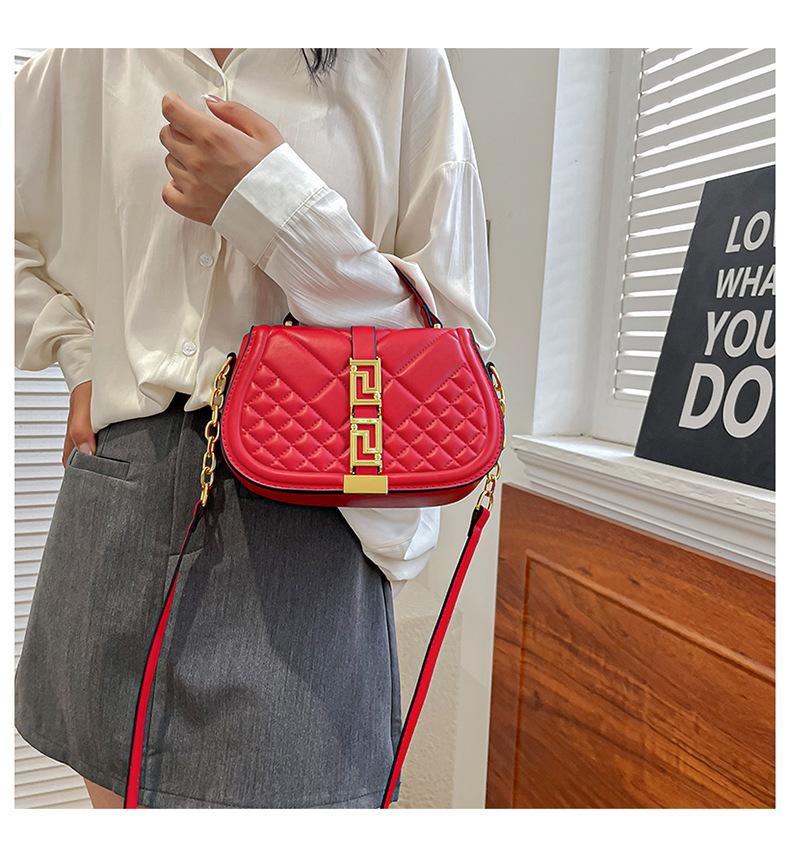 Retro Fashion Saddle Bag Shoulder Crossbody Bag 1024011111