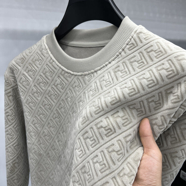 New veLet thickened men's pullover hoodie 1024102507