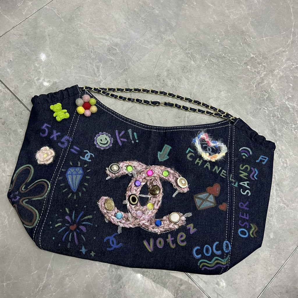 Fashion creative graffiti large capacity bag PD10071019