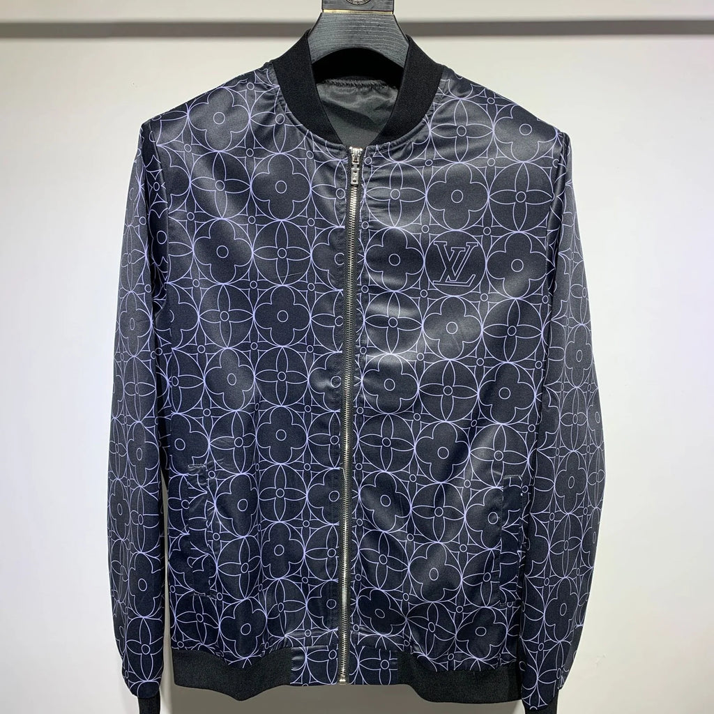 Stylish casual printed jacket 1426012210