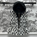 New fashion printed cashmere vest 1024101603