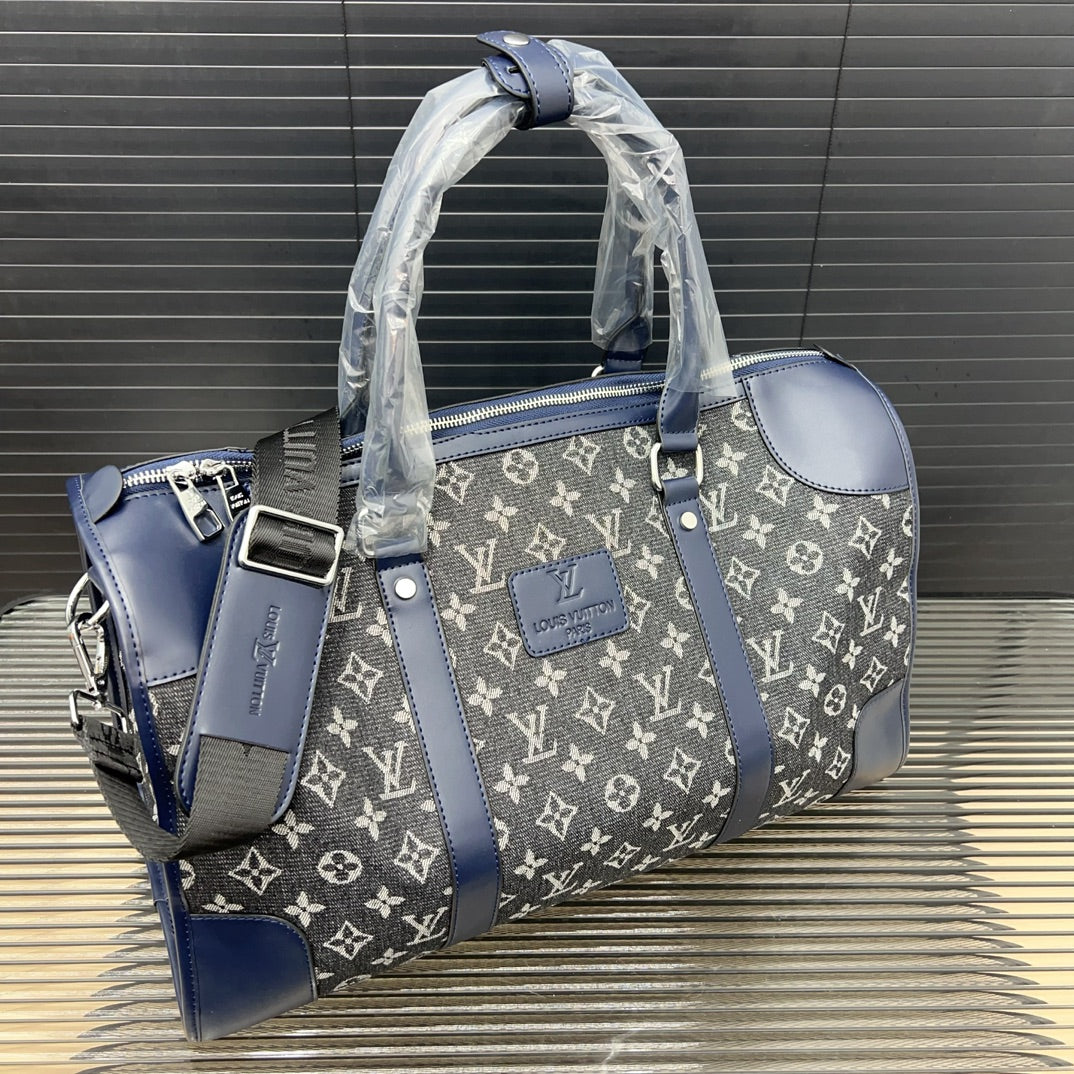 L Keepall Denim Travel Bag 1824120902