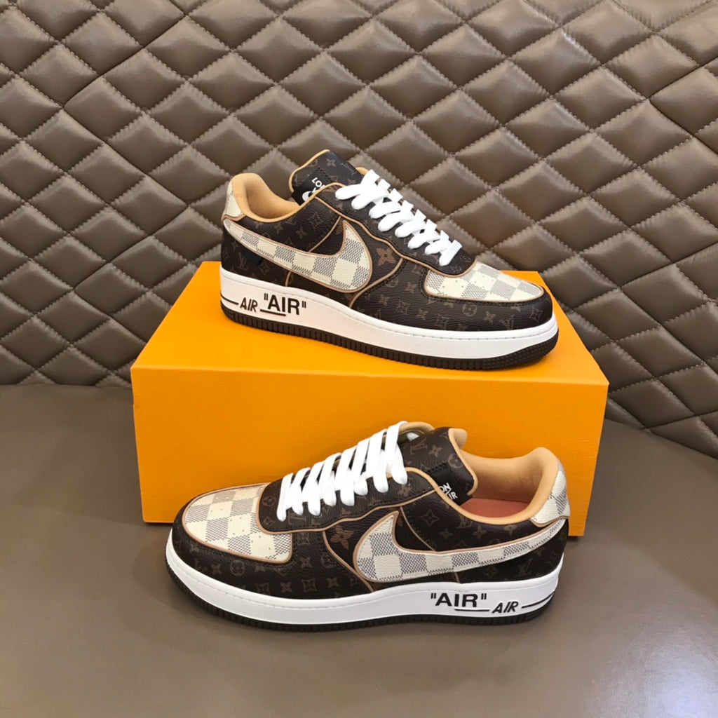L co-branded printed sneakers 0725022603