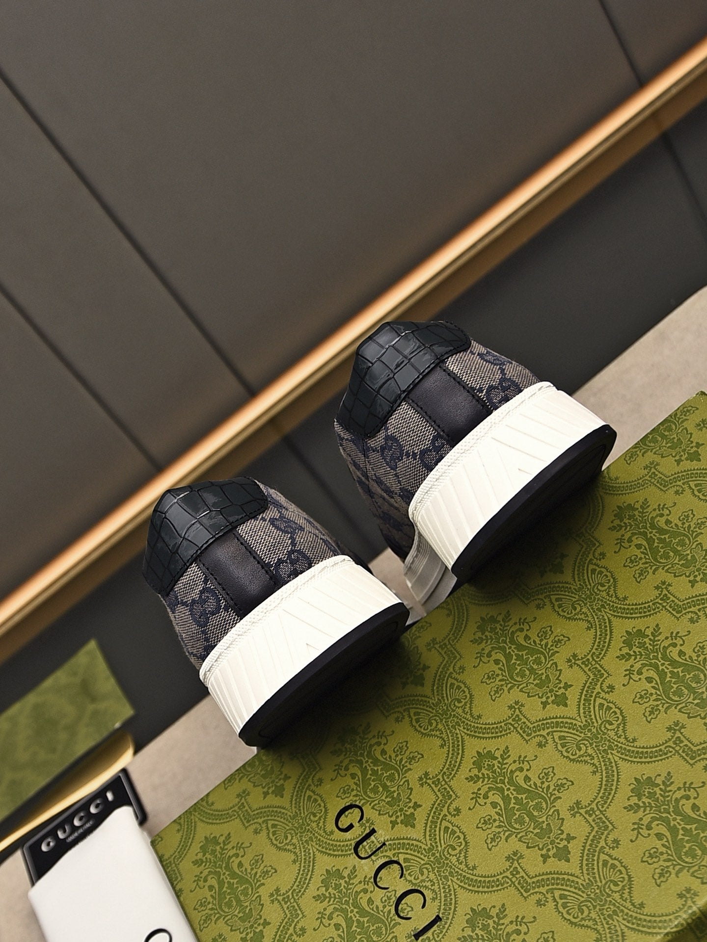 fashion breathable printed slip-on shoes 0725040703