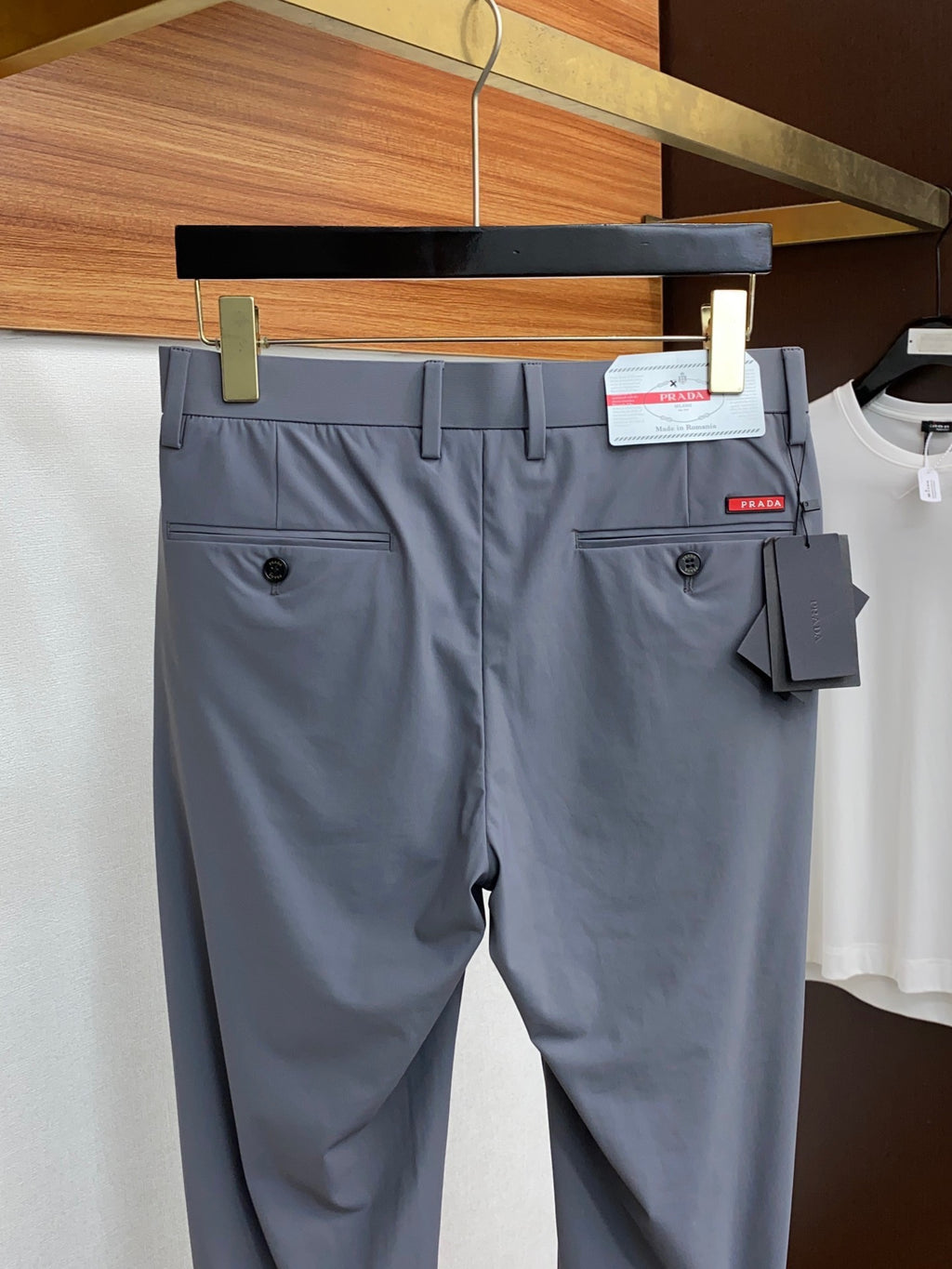 P Men's Business Straight Suit Casual Pants 0724112015