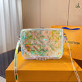 V transparent colorful laser shoulder bag XC07070604