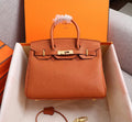 H1 classic high quality genuine leather handbag (with packaging)