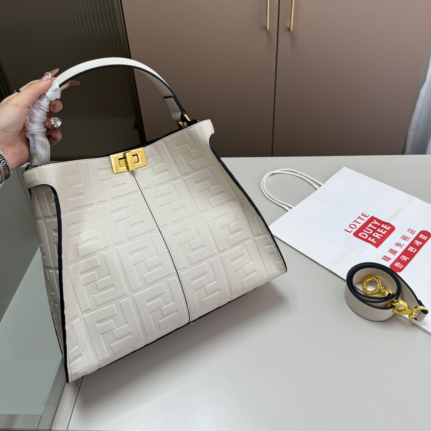 Classic Embossed Tote Bag XC24092503