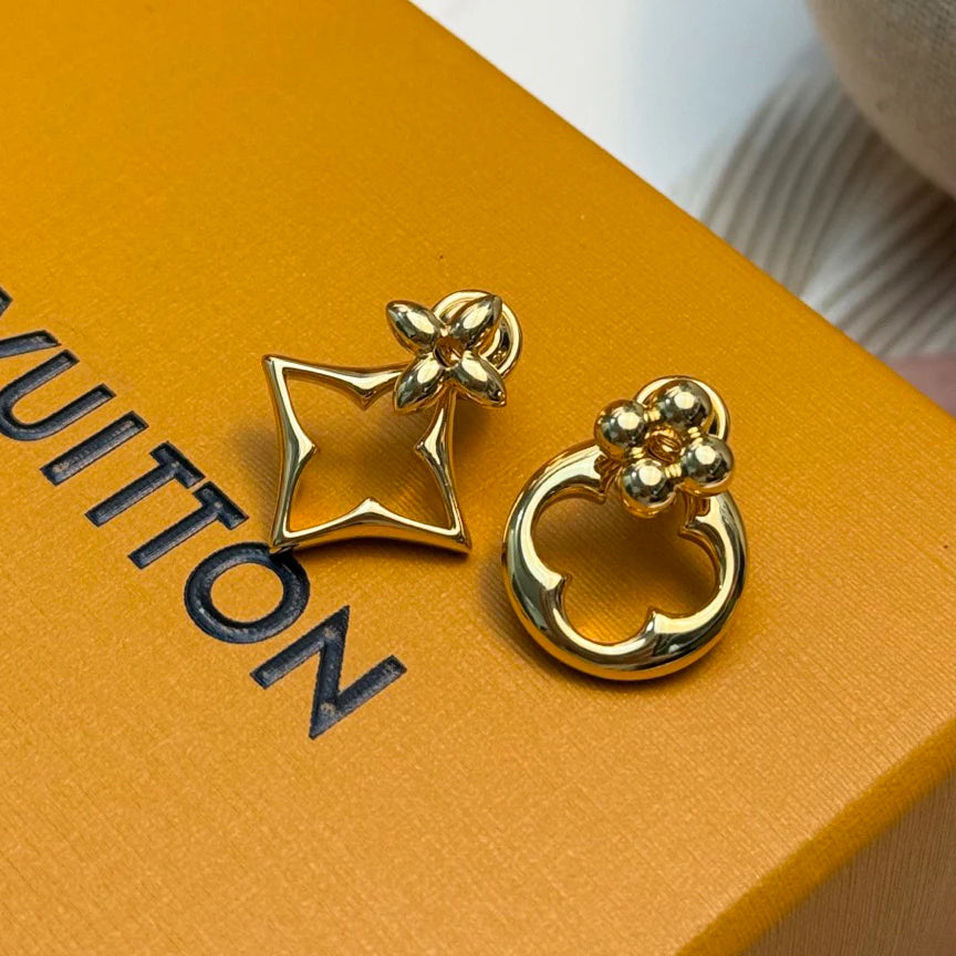 DYNASTY Series Asymmetrical Earrings 1026070218