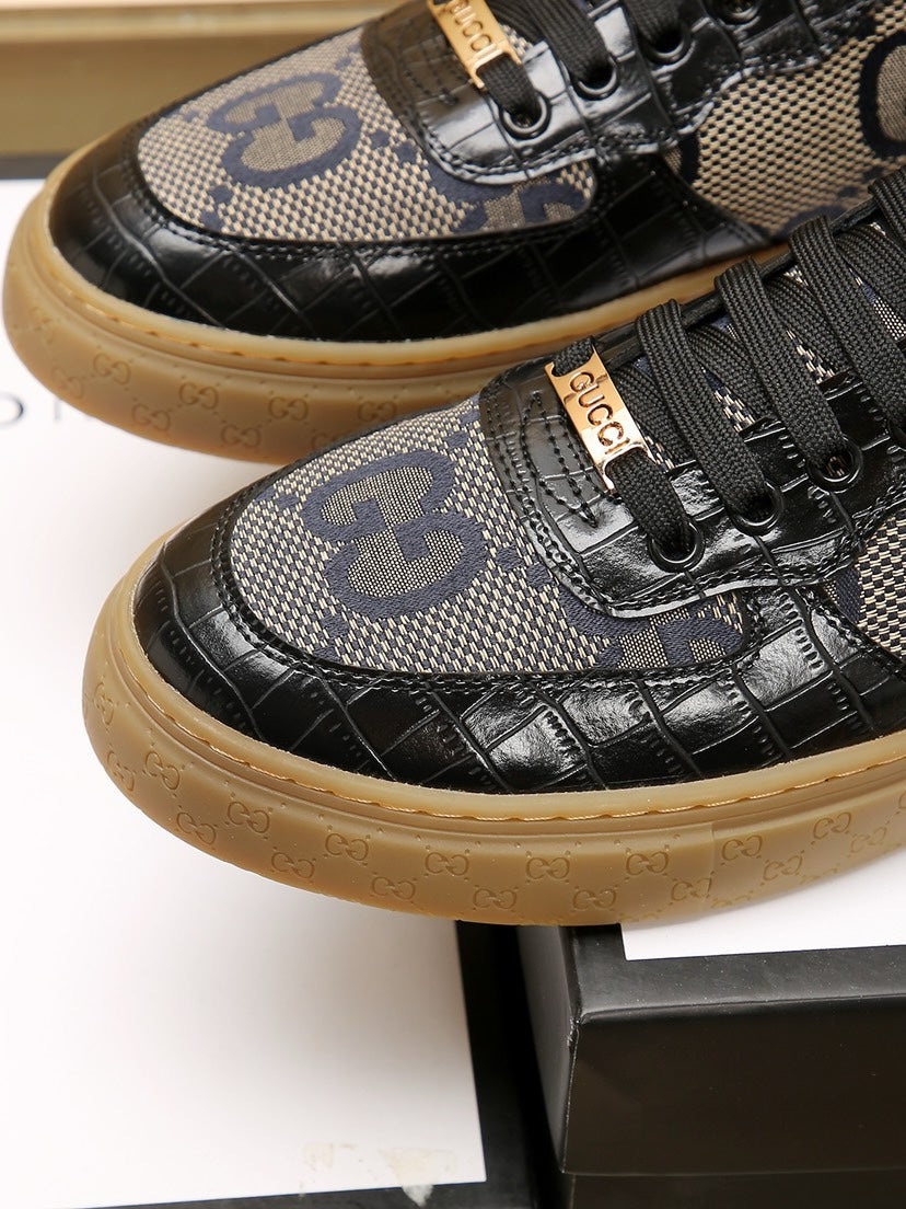 fashion printed rubber sole sneakers 0724072305