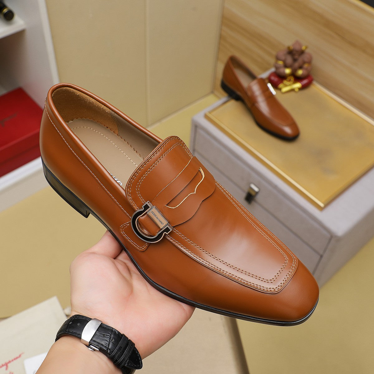 FG fashion men's business leather shoes 0725072201