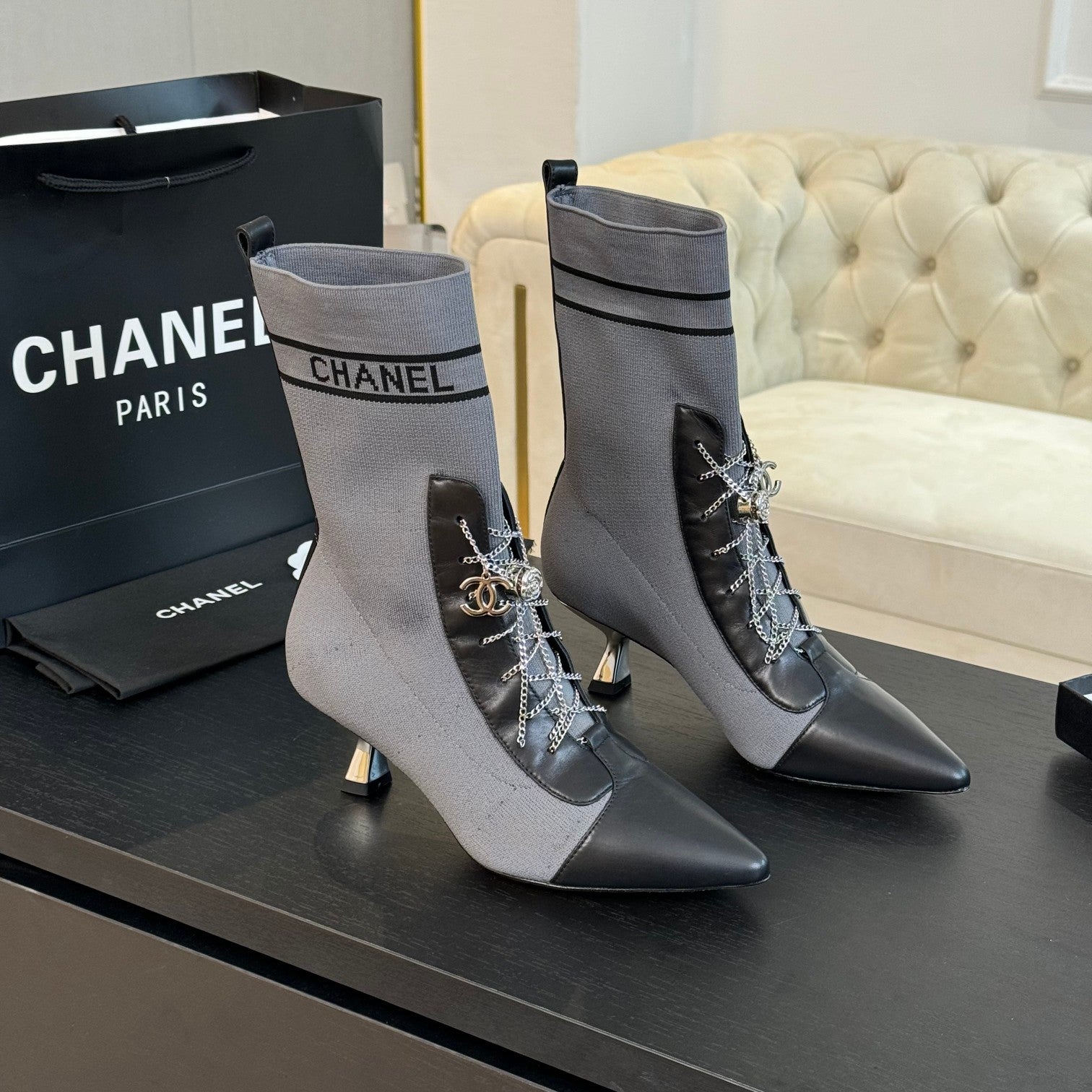 25ss new fashionable sock boots 0725090806
