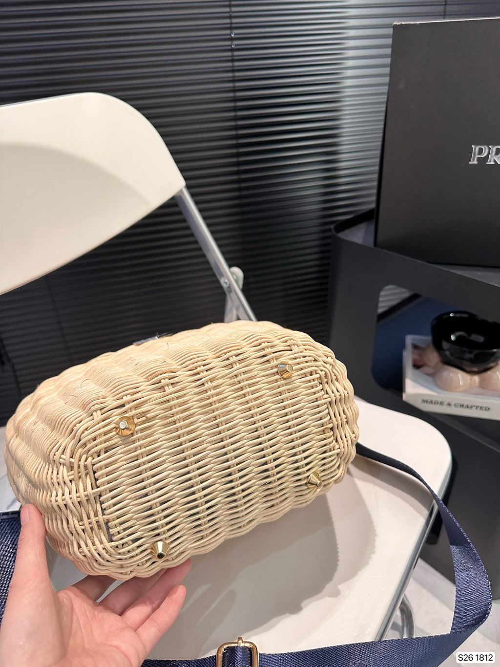 P summer fashion woven bag 0724041118