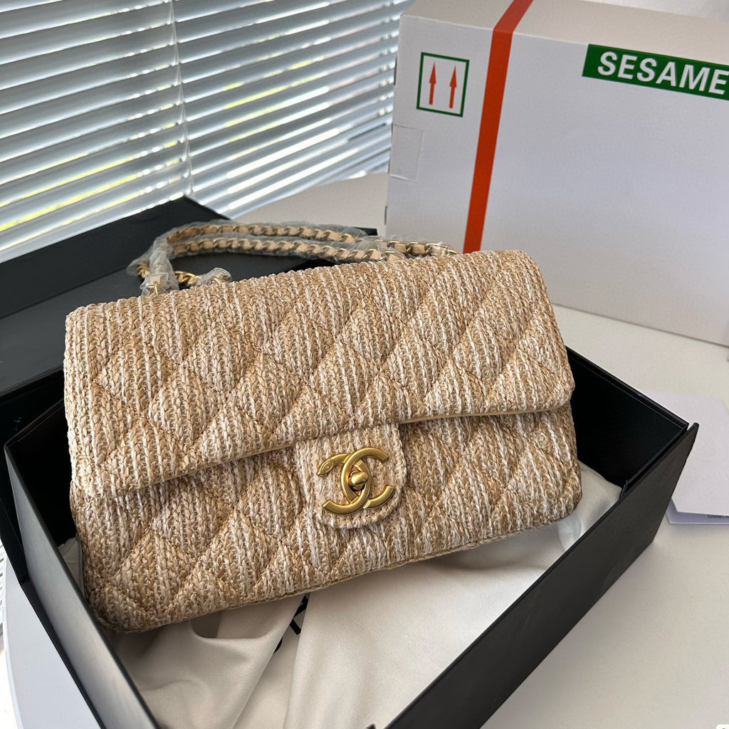 summer woven rhombus bag 0724041125