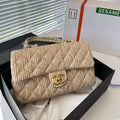 summer woven rhombus bag 0724041125