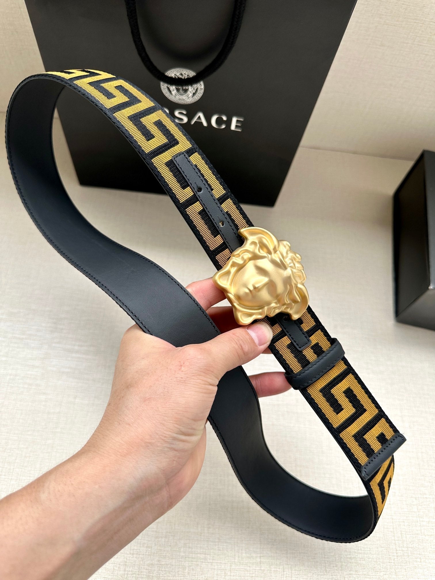 3.8cm wide satin ribbon belt 0726012001
