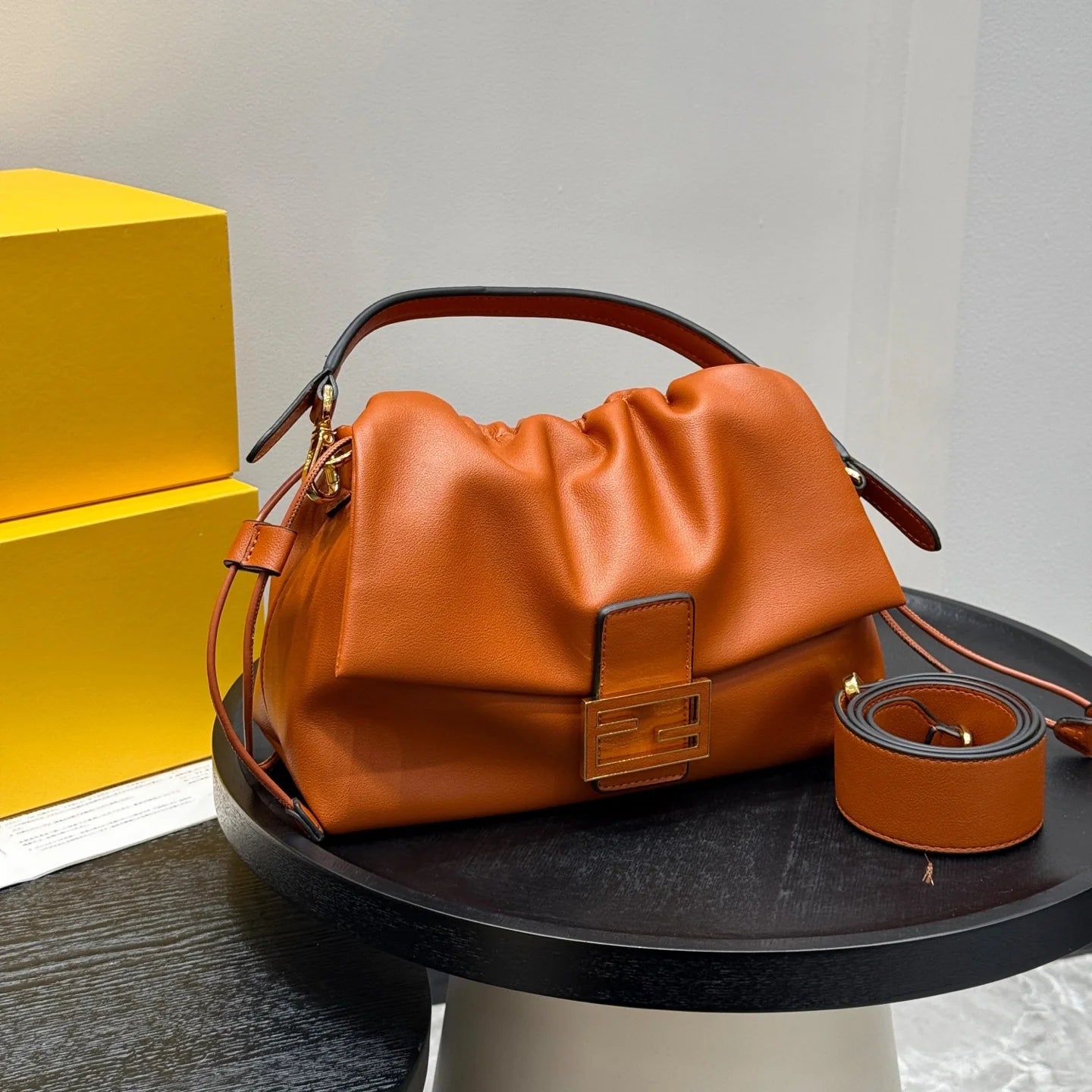 Women's New Classic Underarm Puff Baguette Style 1025042115
