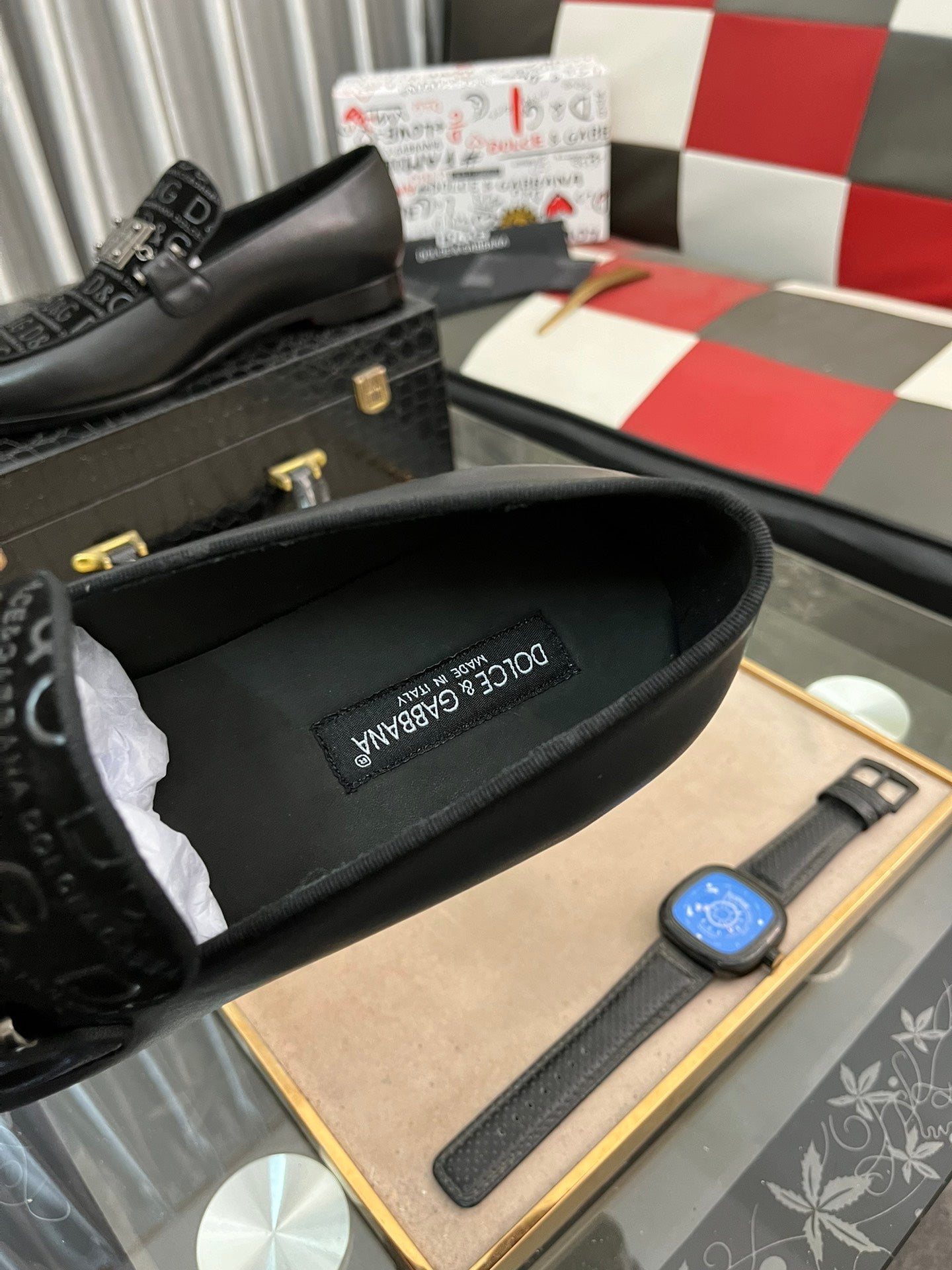 DG24ss new printed loafers 0724060412