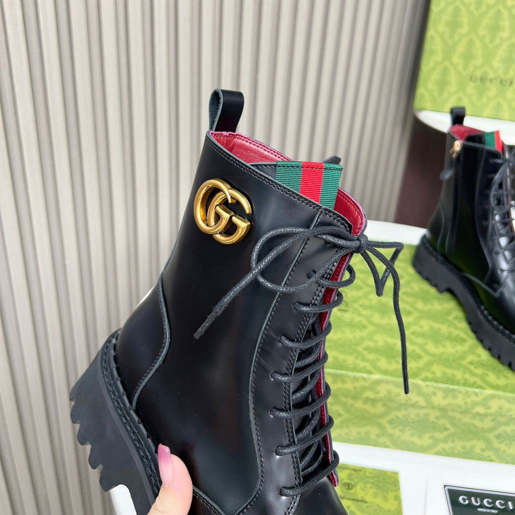 New Arrival Women's GG Platform Martin Boots XC1326102310