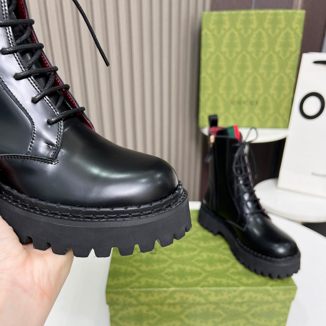 New Arrival Women's GG Platform Martin Boots XC1326102310