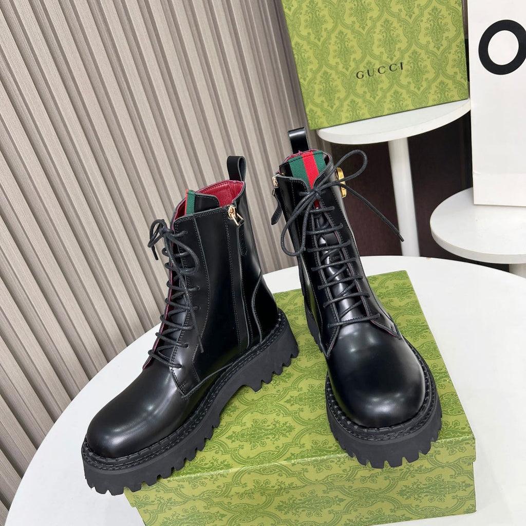 New Arrival Women's GG Platform Martin Boots XC1326102310