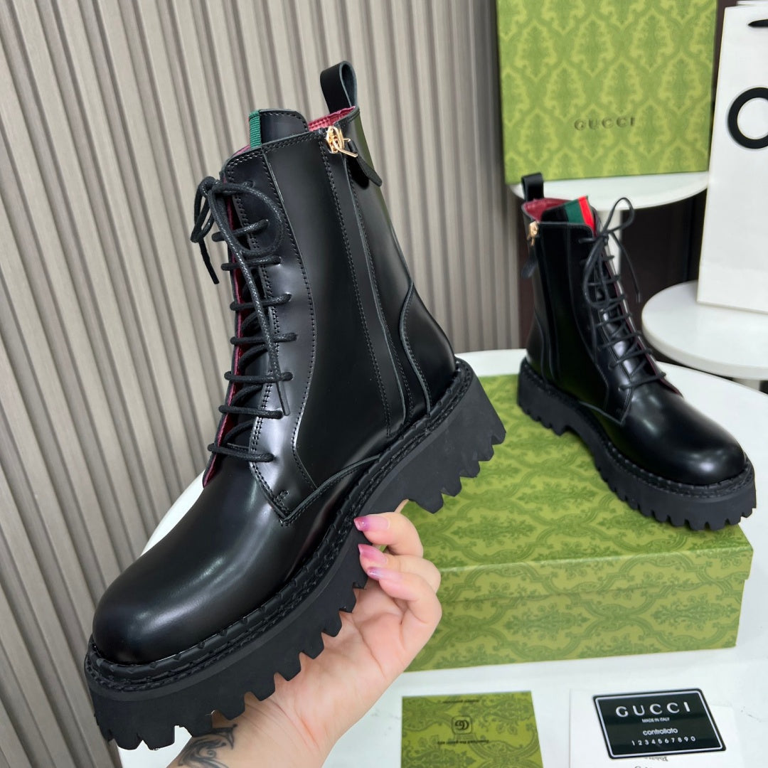 New Arrival Women's GG Platform Martin Boots XC1326102310