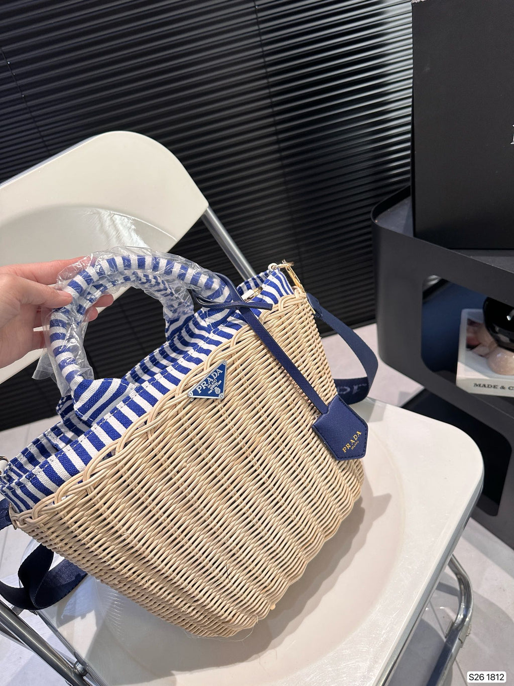 P summer fashion woven bag 0724041118