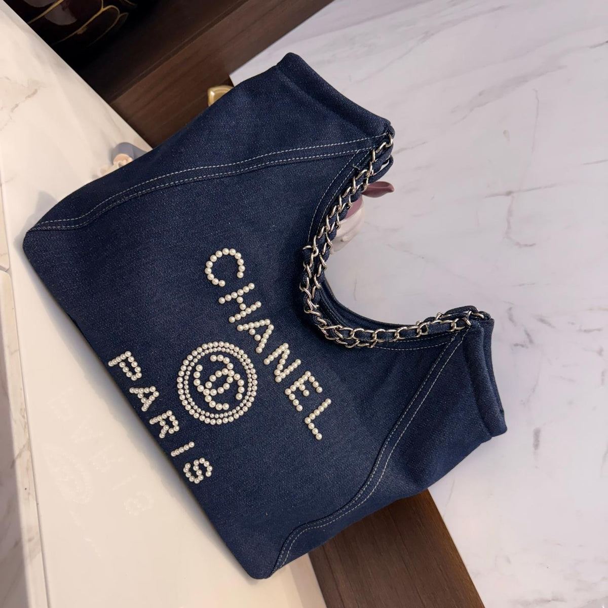 fashionable denim handbag 0725091701