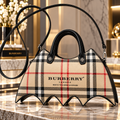New Stylish Leather BBR Bat Handbag 3D1326101204