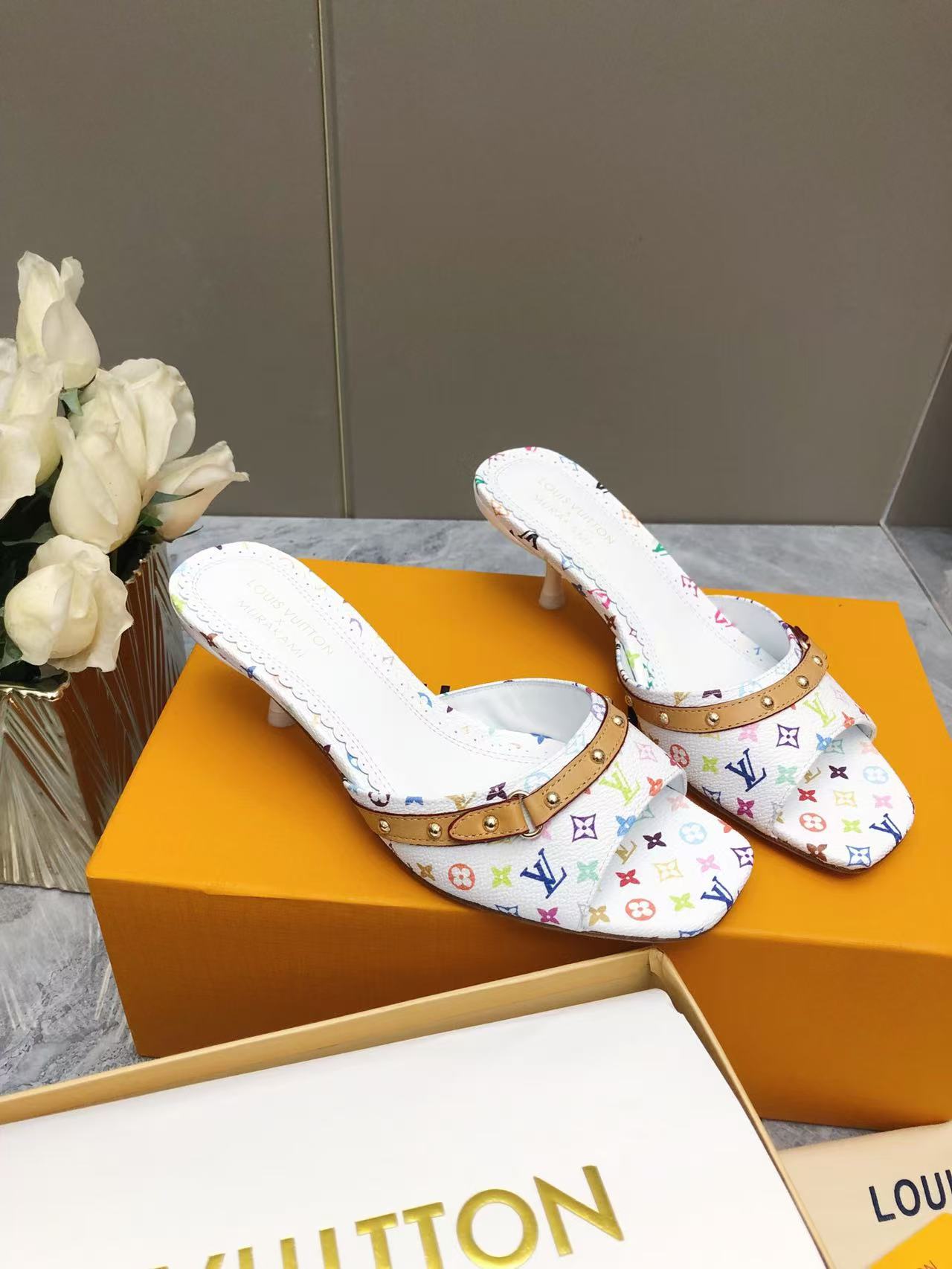 L fashion 3 color hot style high heel slippers 0725031902