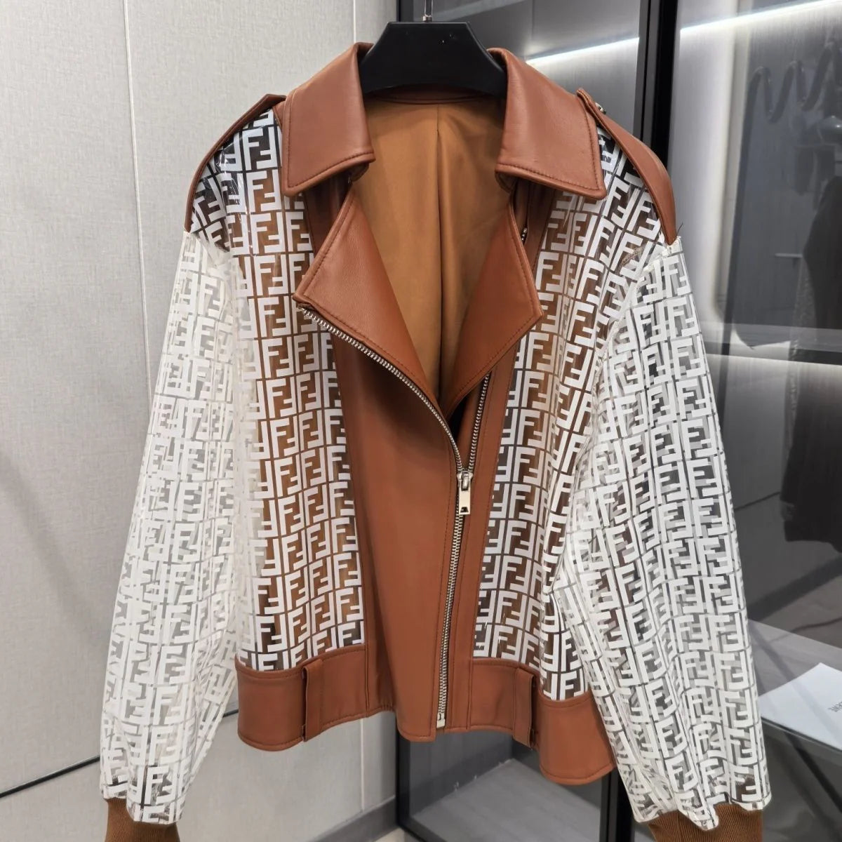 New genuine leather sheepskin jacket for women 1024110813