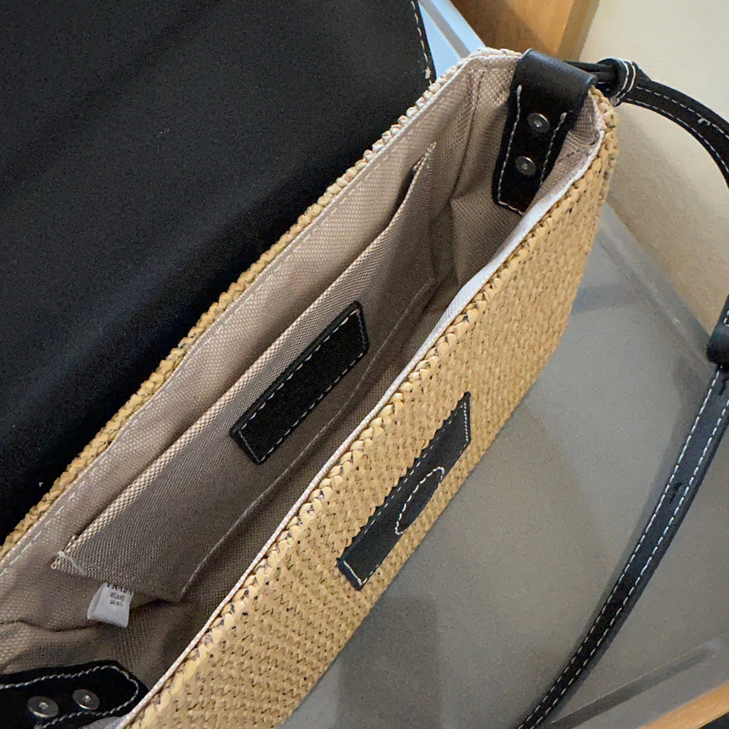 P summer fashion woven shoulder bag 0724041115