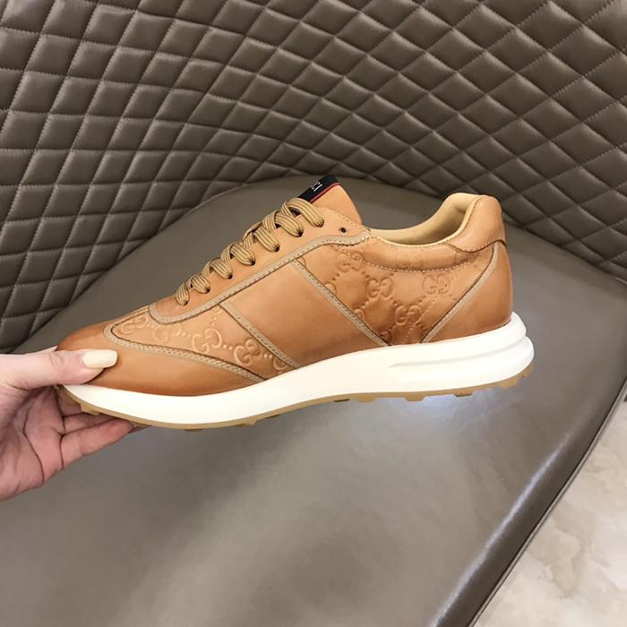 Original color top Leisure classic printed rubber sole cowhide casual shoes