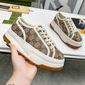 Couple style fashionable and versatile thick soled sports board shoes 1024080125