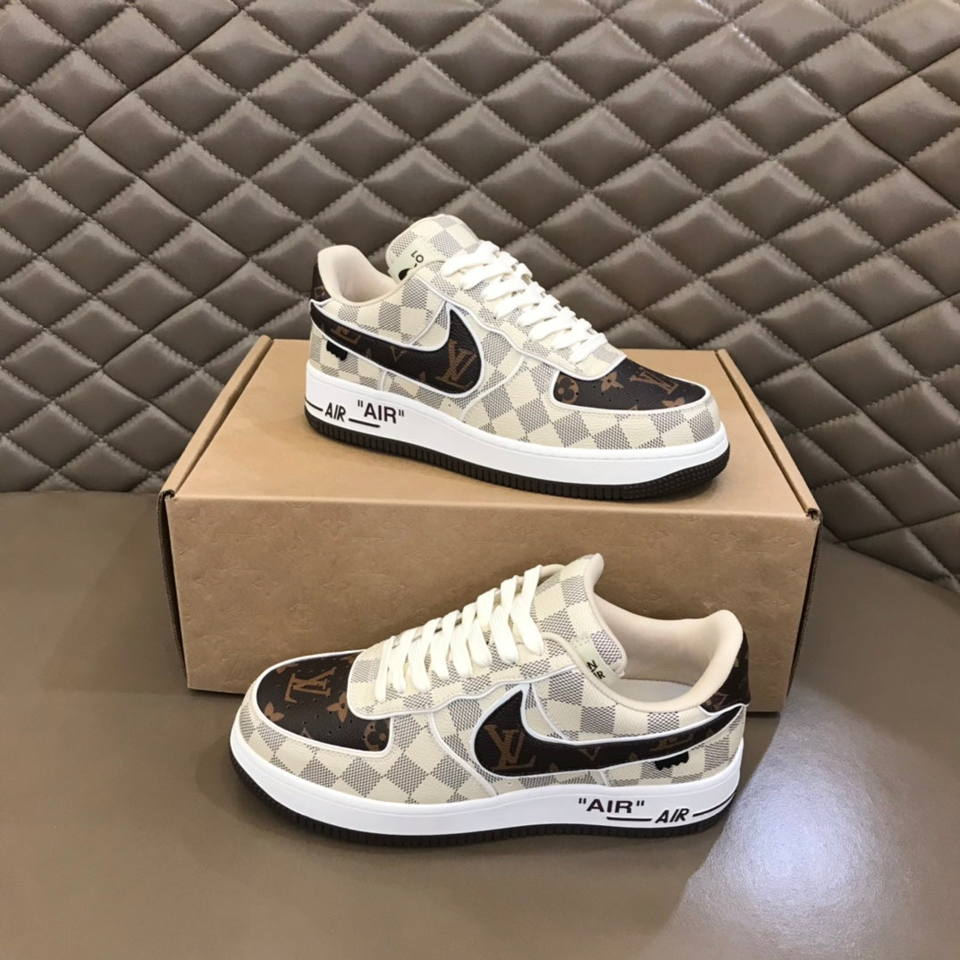 L co-branded printed sneakers 0725022603
