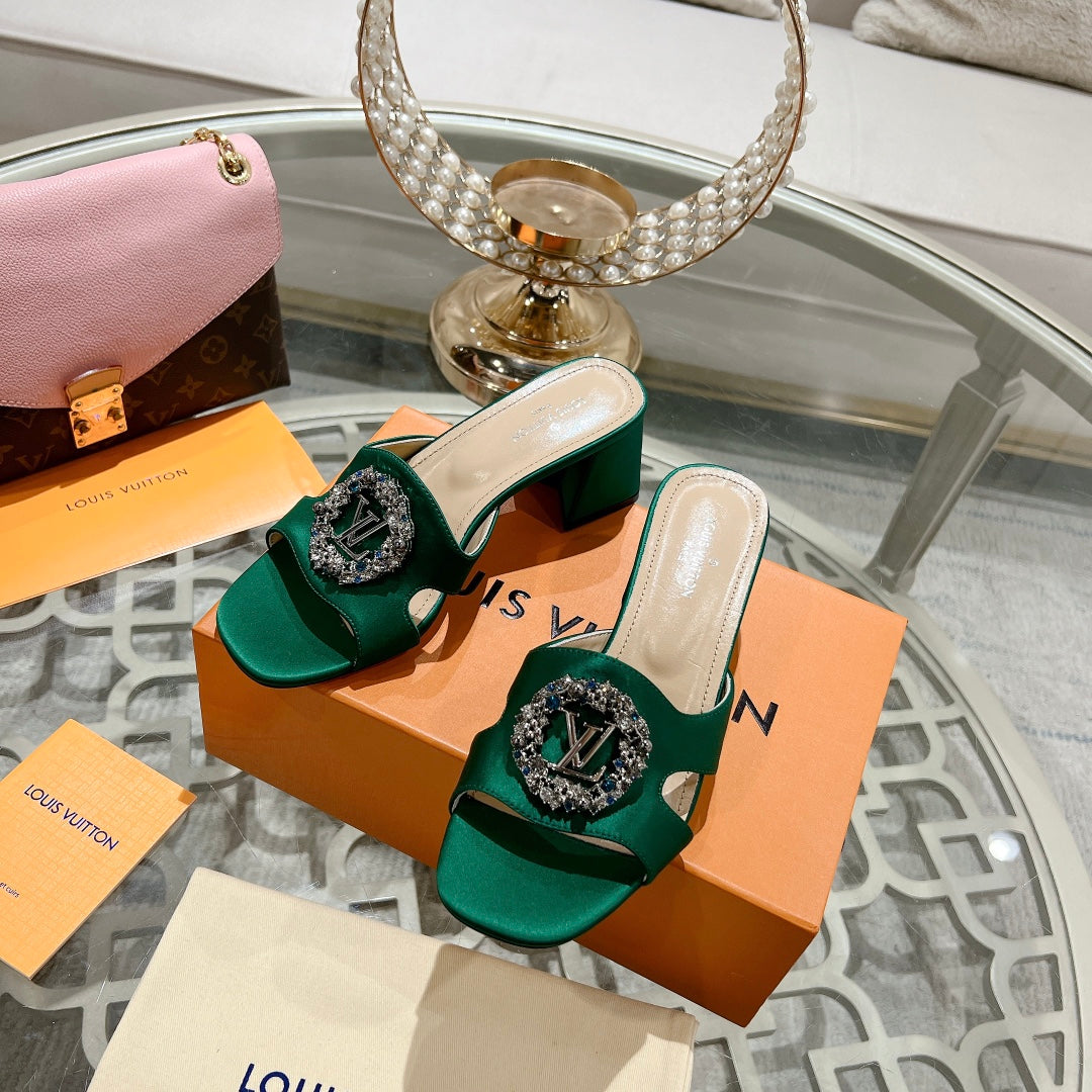 V24ss platform high heel slippers 0724071708
