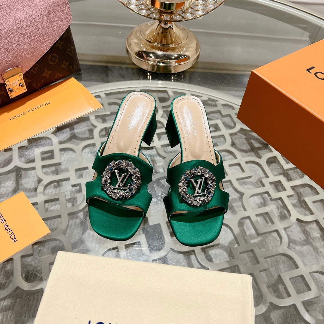 V24ss platform high heel slippers 0724071708