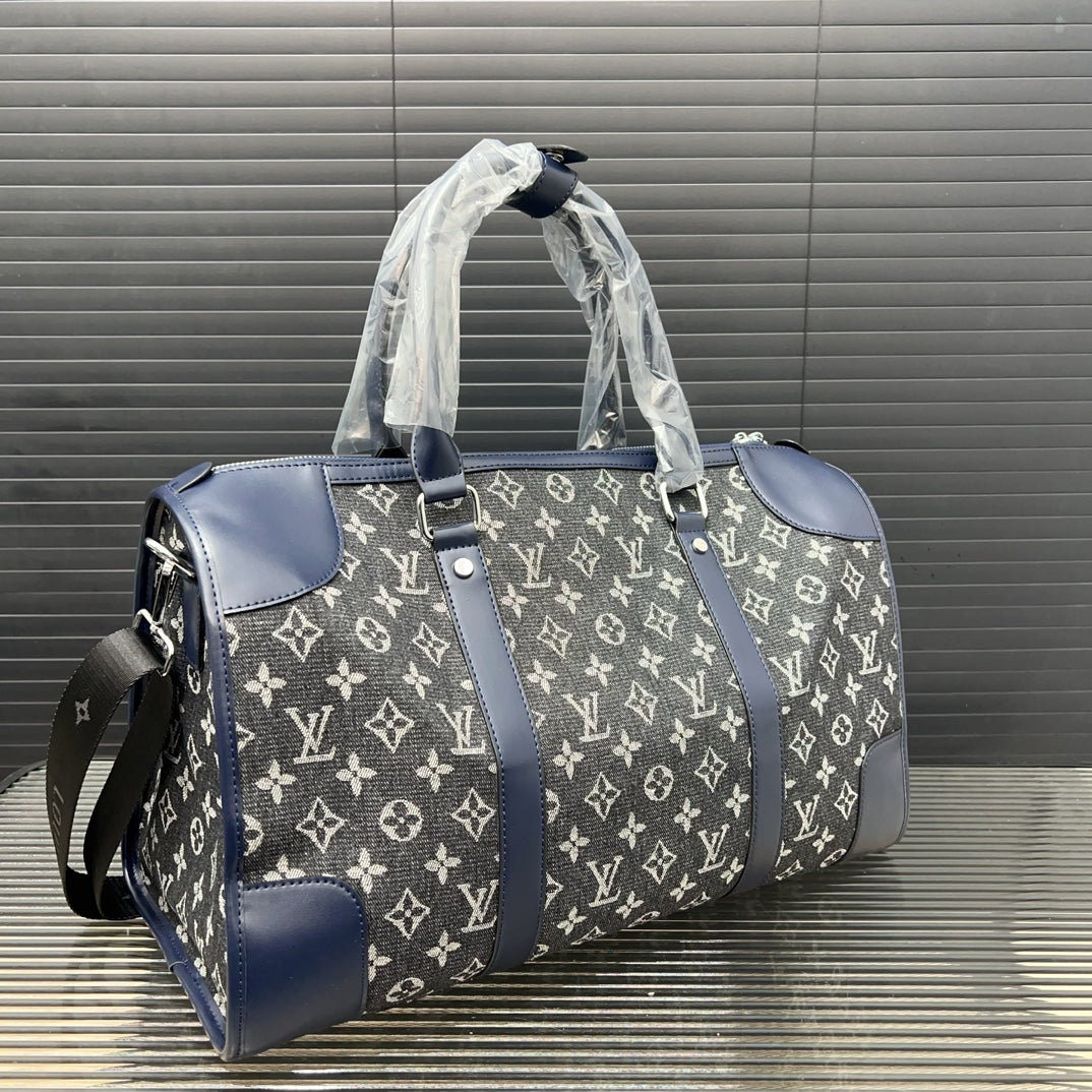 L Keepall Denim Travel Bag 1824120902