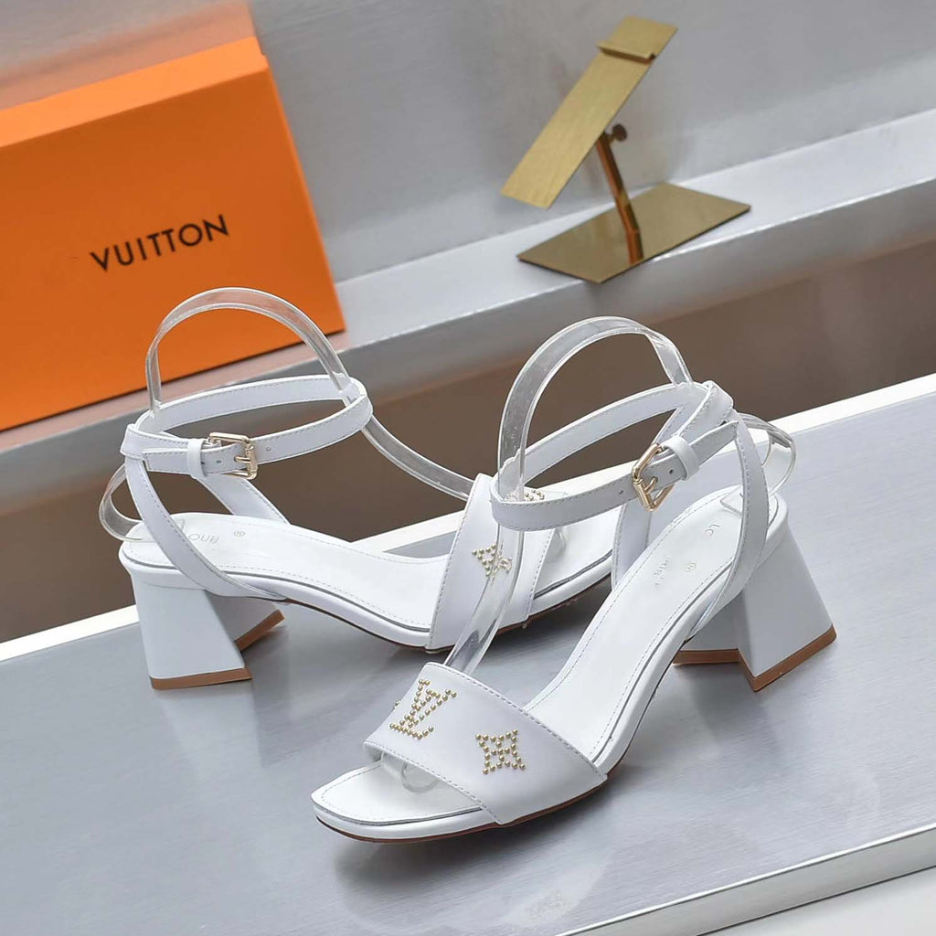 NEW V LOGO FASHION SANDALS 4 COLORS V02
