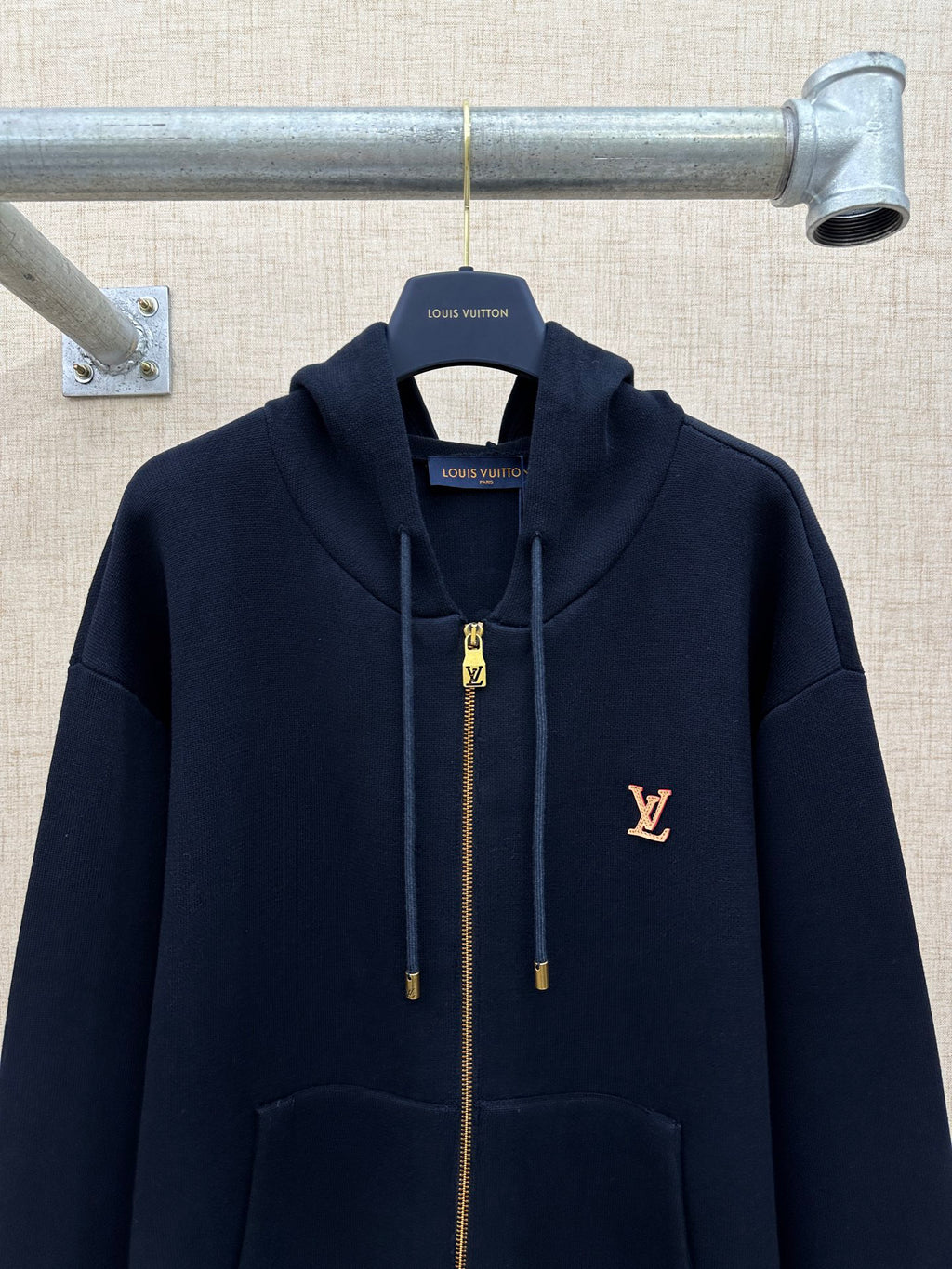 V Spring/Summer Zipper Hoodie Knitwear 0726052706