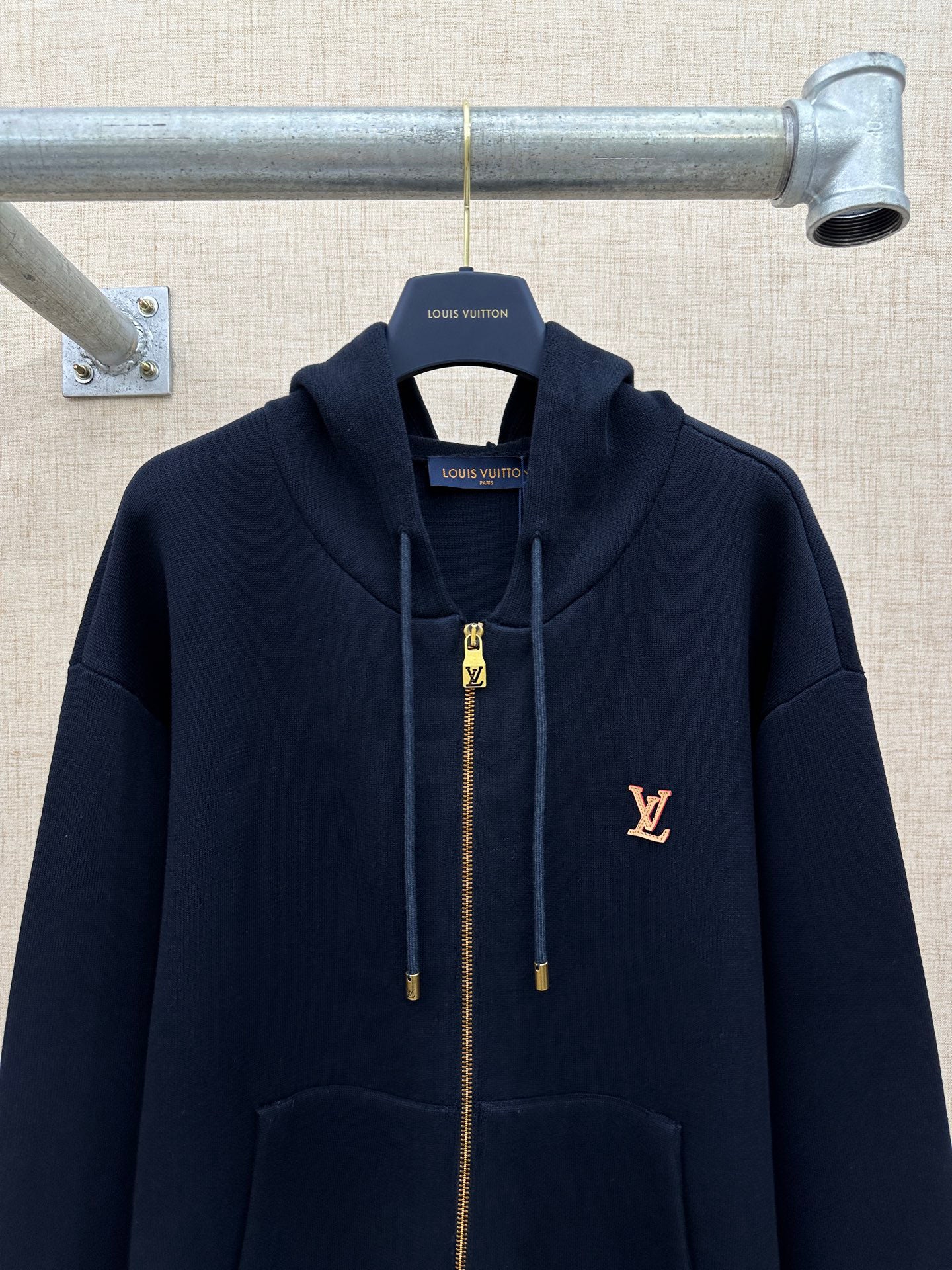 V Spring/Summer Zipper Hoodie Knitwear 0726052706